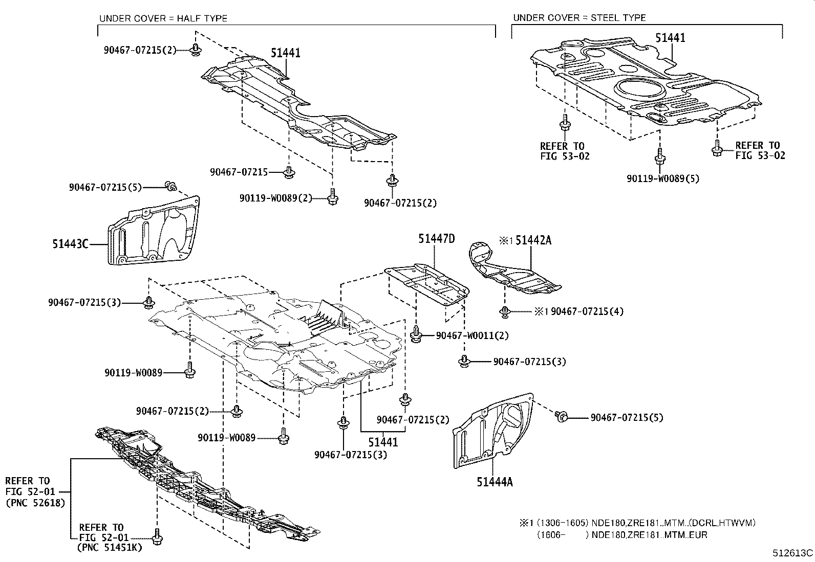 51108-02010 REINFORCEMENT, FRONT SUSPENSION MEMBER, LH product image