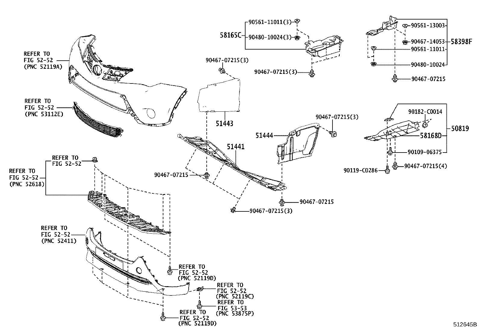 51410-0R070 COVER ASSY, ENGINE UNDER, NO.1 product image