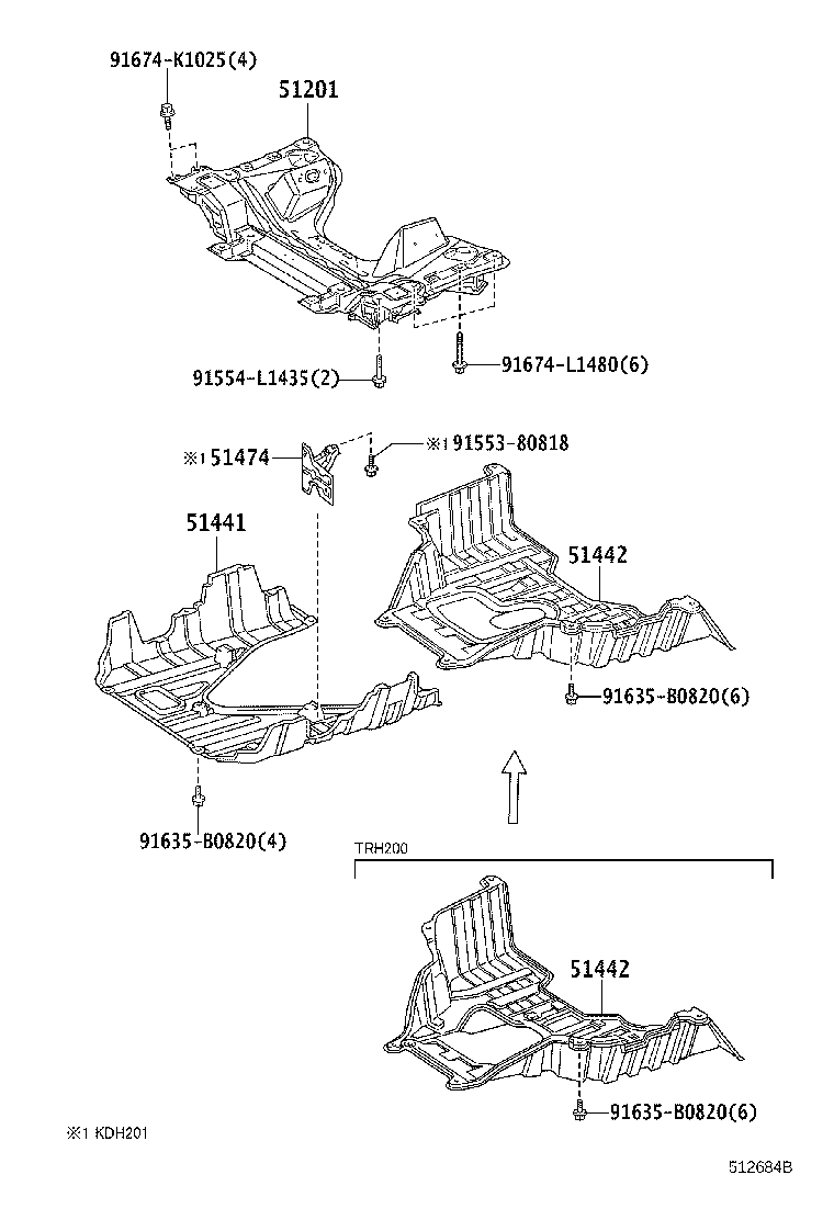 51406-V3010 COVER, ENGINE UNDER, NO.2 product image