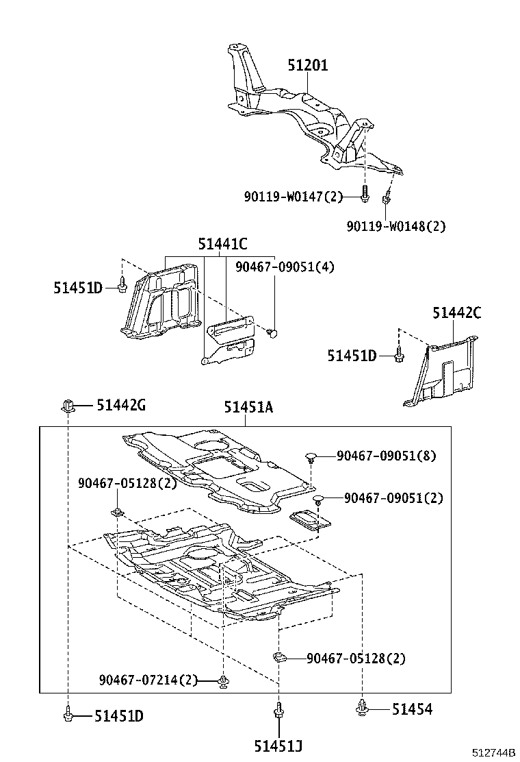 90119-W0089 Toyota Reference Part product image