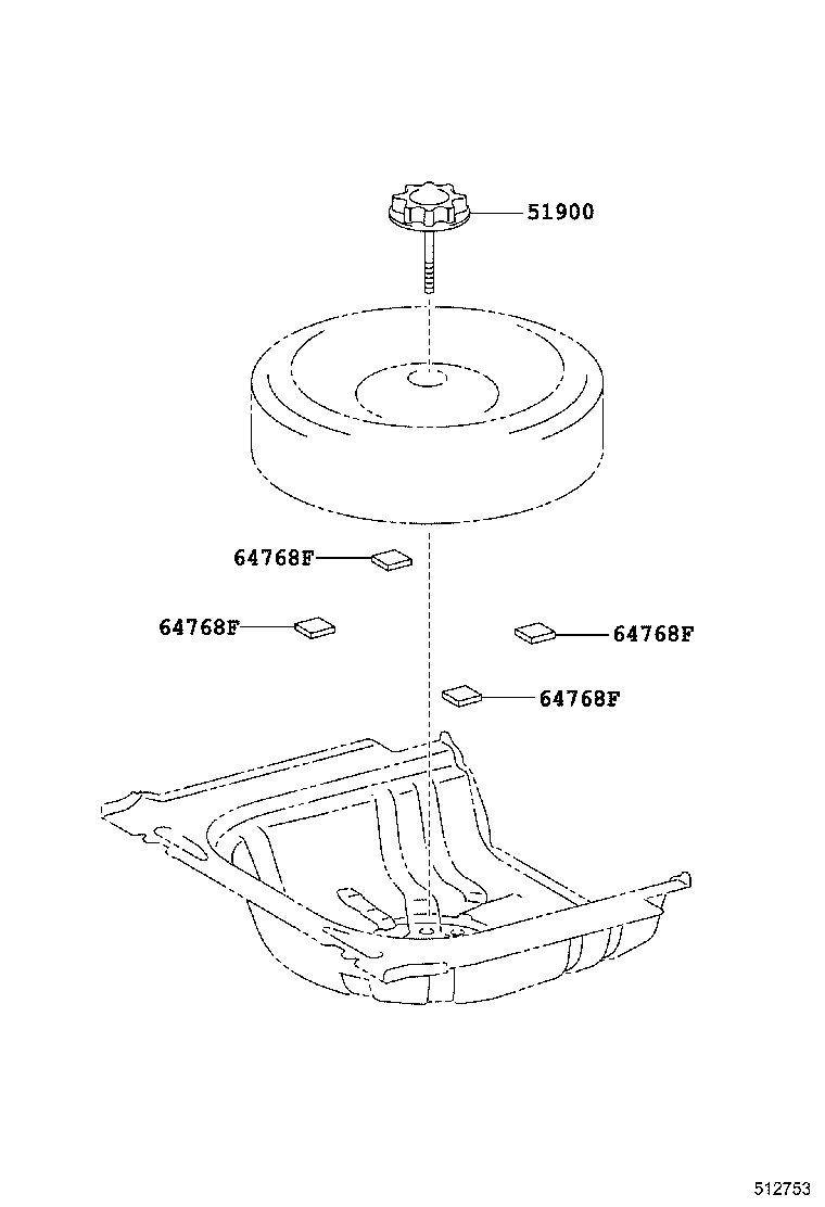 64768-06010 STOPPER, JACK COVER product image
