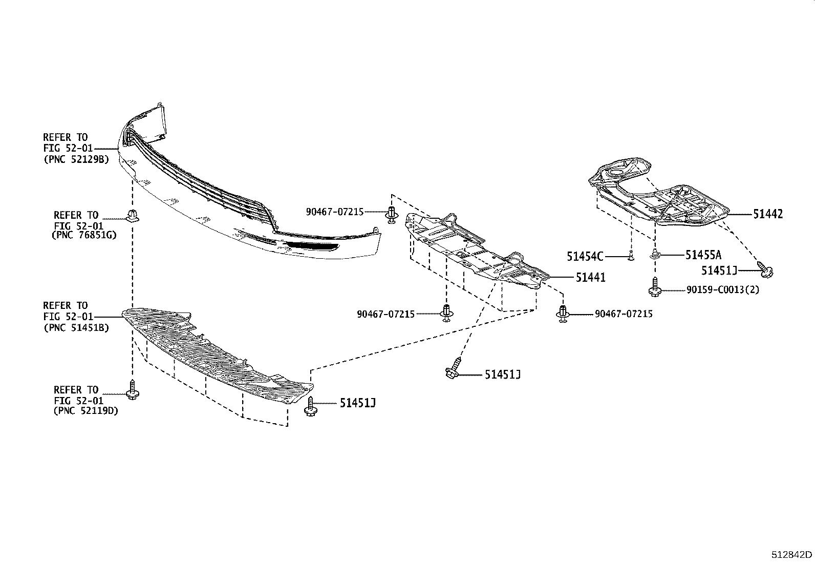 51035-0E060 PLATE SUB-ASSY, FRAME SIDE RAIL, RH product image