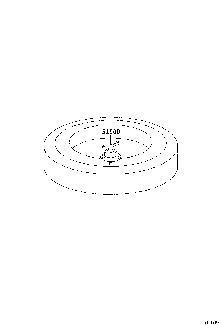 51900-14090 CARRIER ASSY, SPARE WHEEL product image