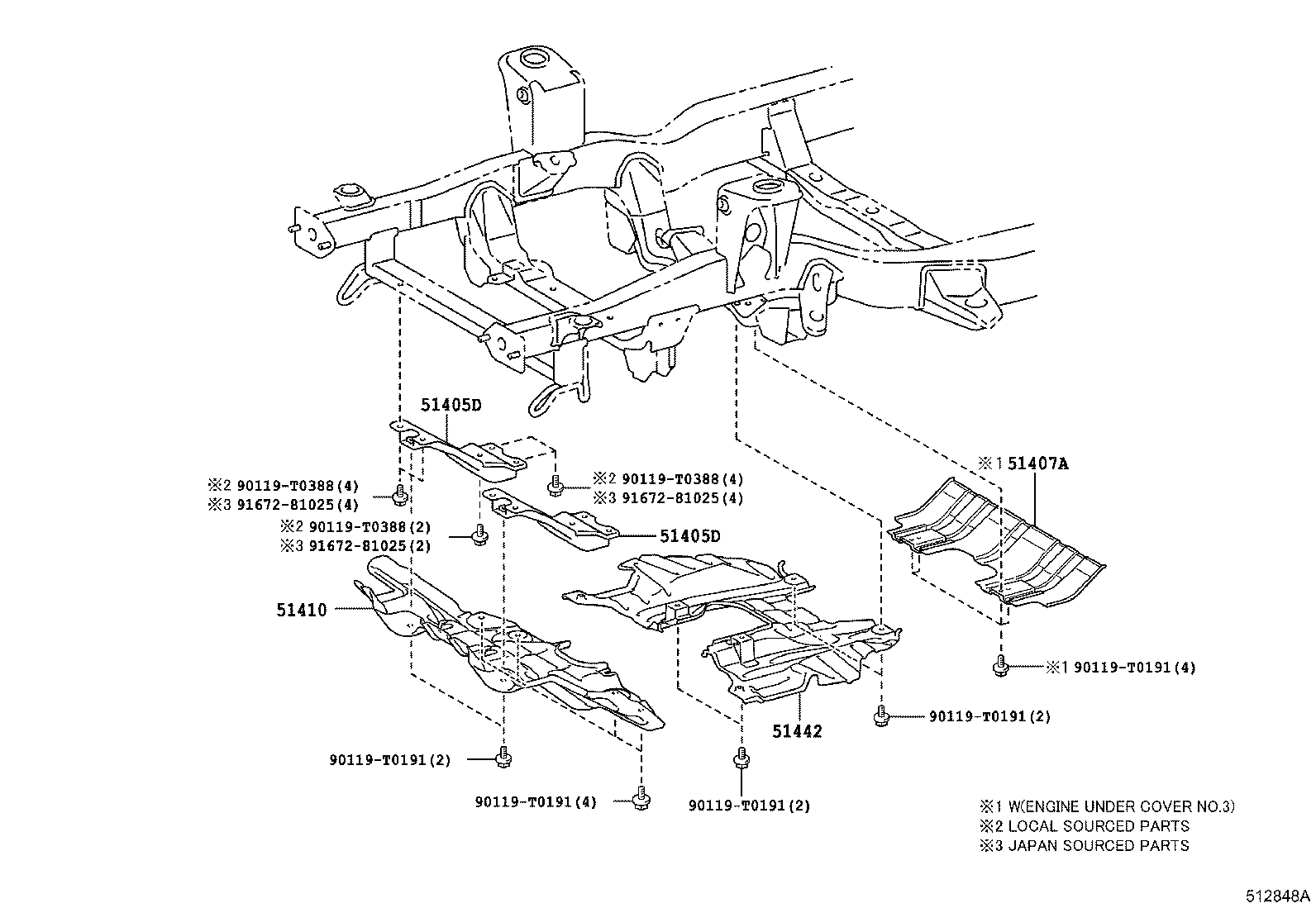 Thumbnail 2 for 51410-KK020
