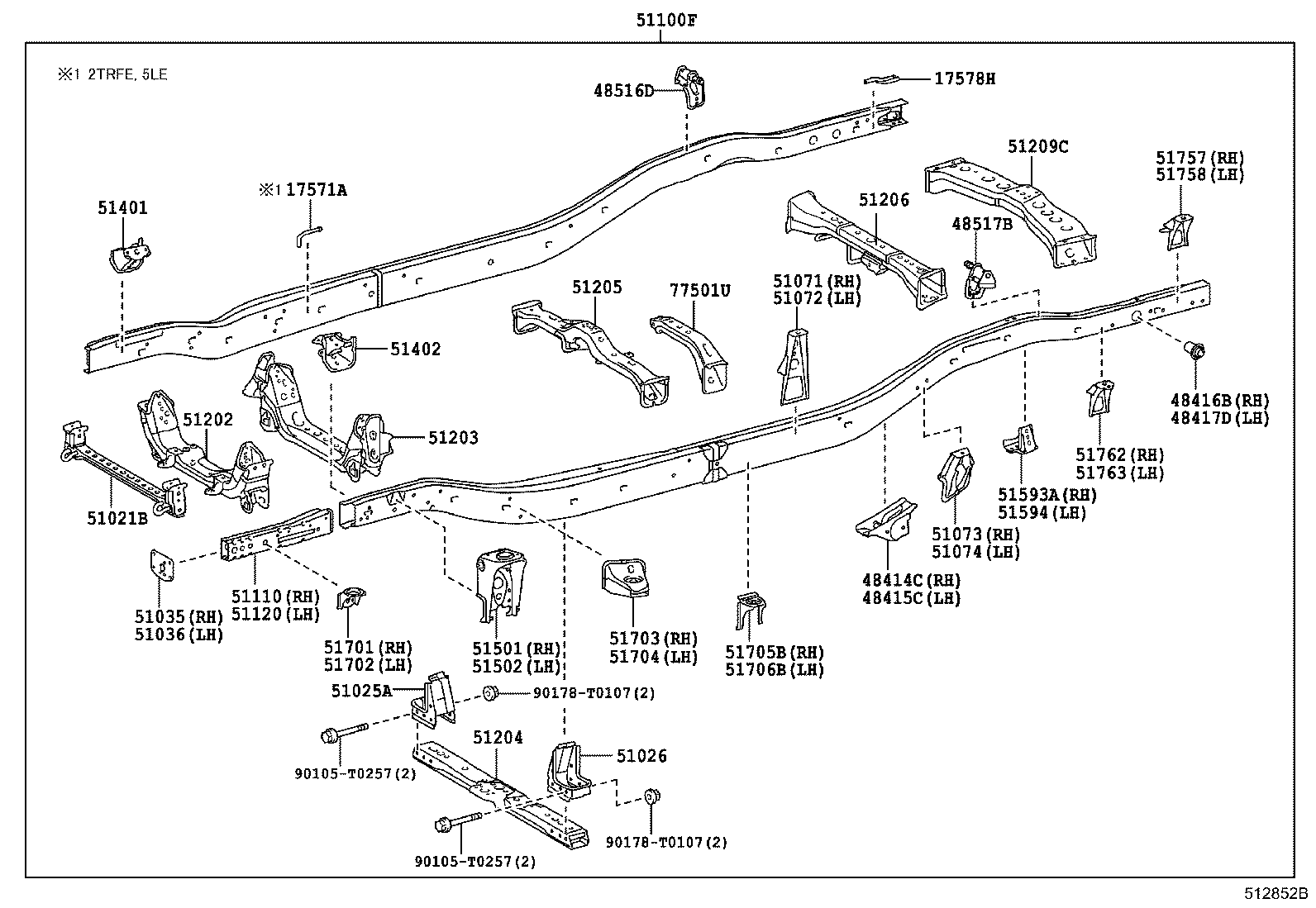 Thumbnail 2 for 51036-KK010