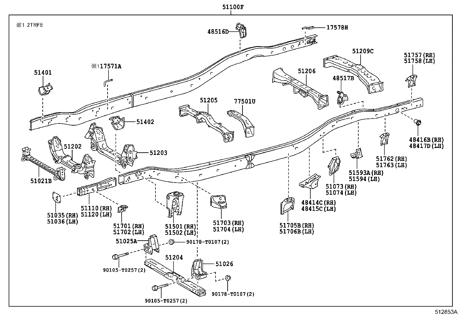 Thumbnail 4 for 51036-KK010