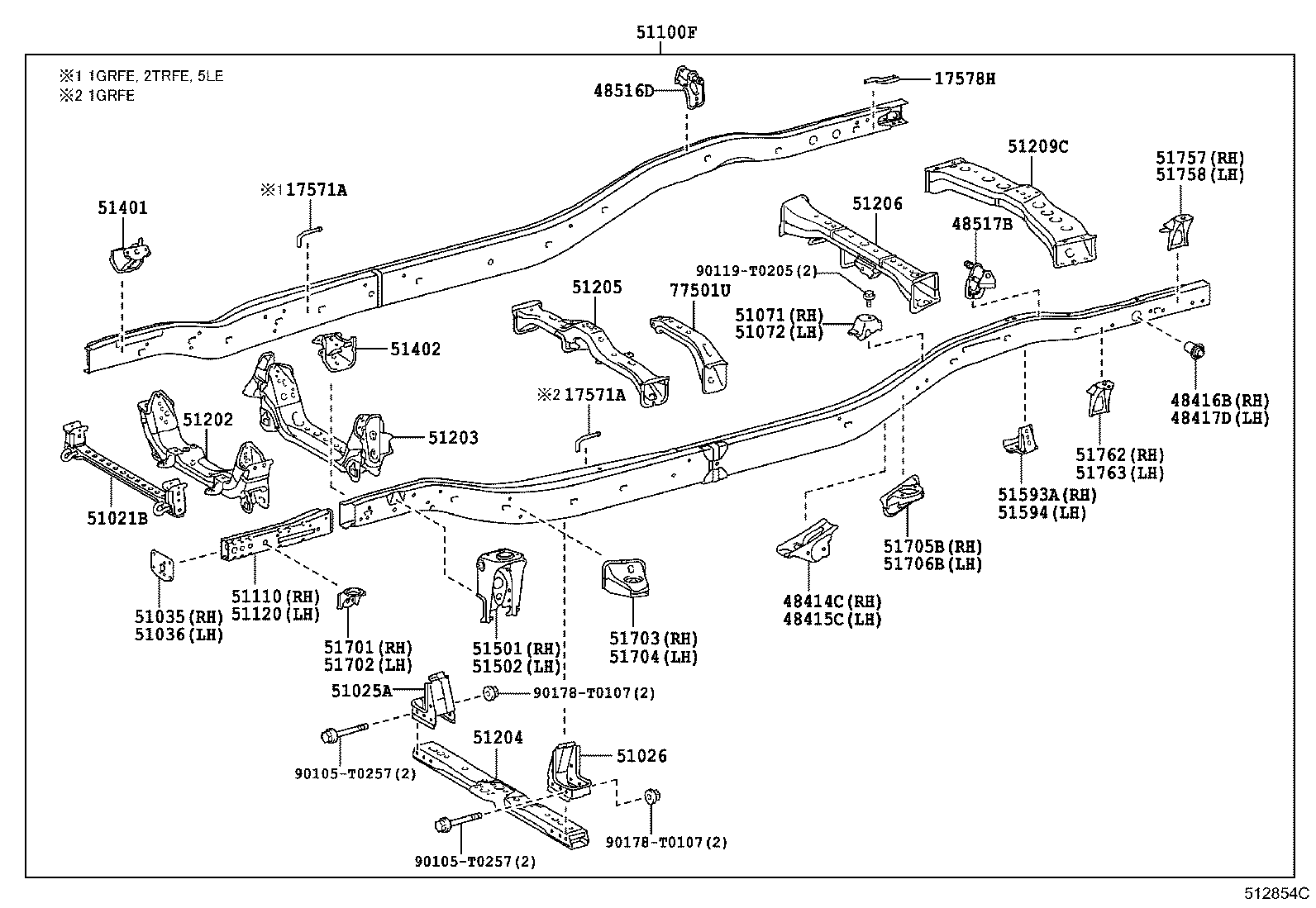 Thumbnail 6 for 51036-KK010