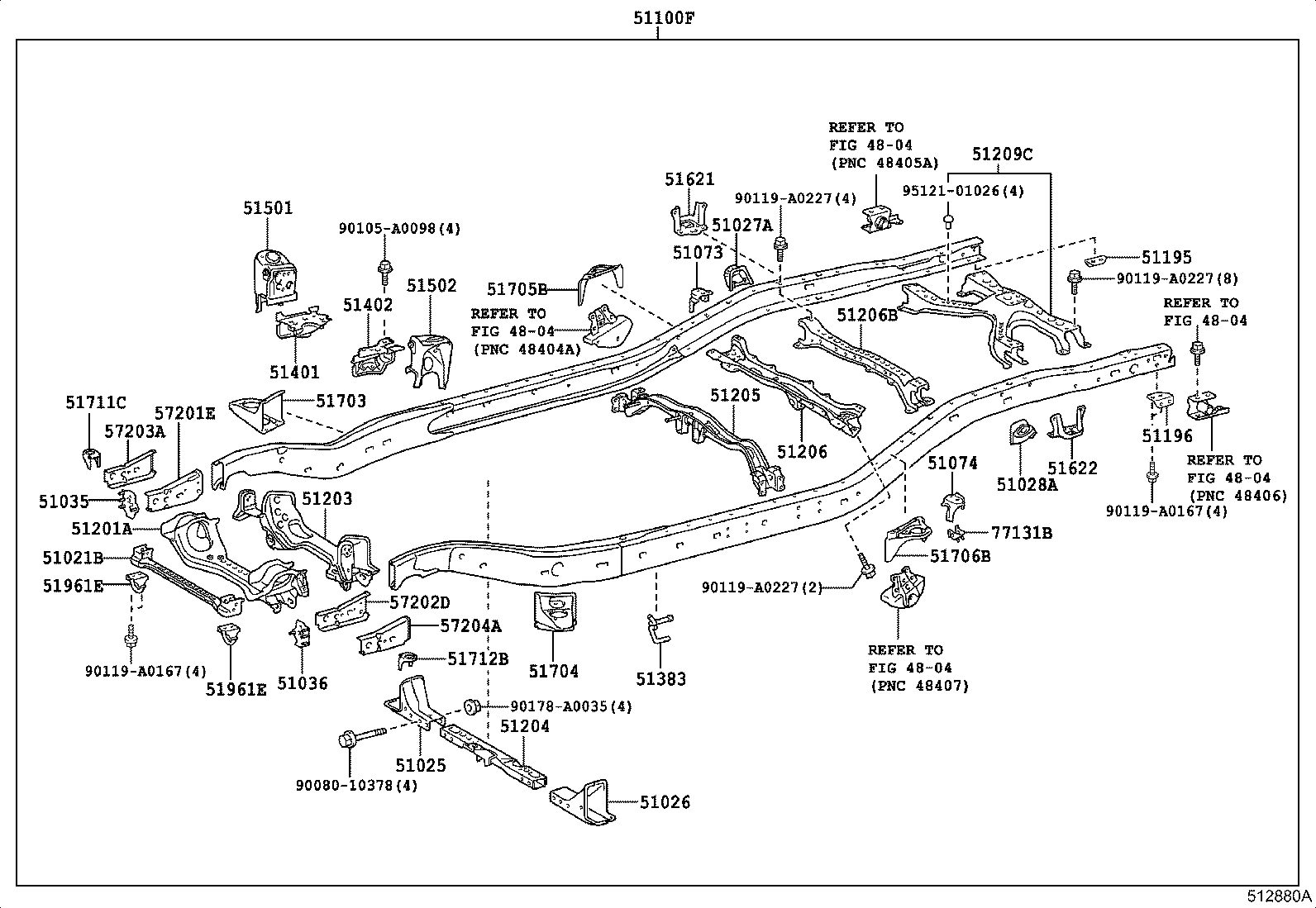 Thumbnail 3 for 51036-0C040