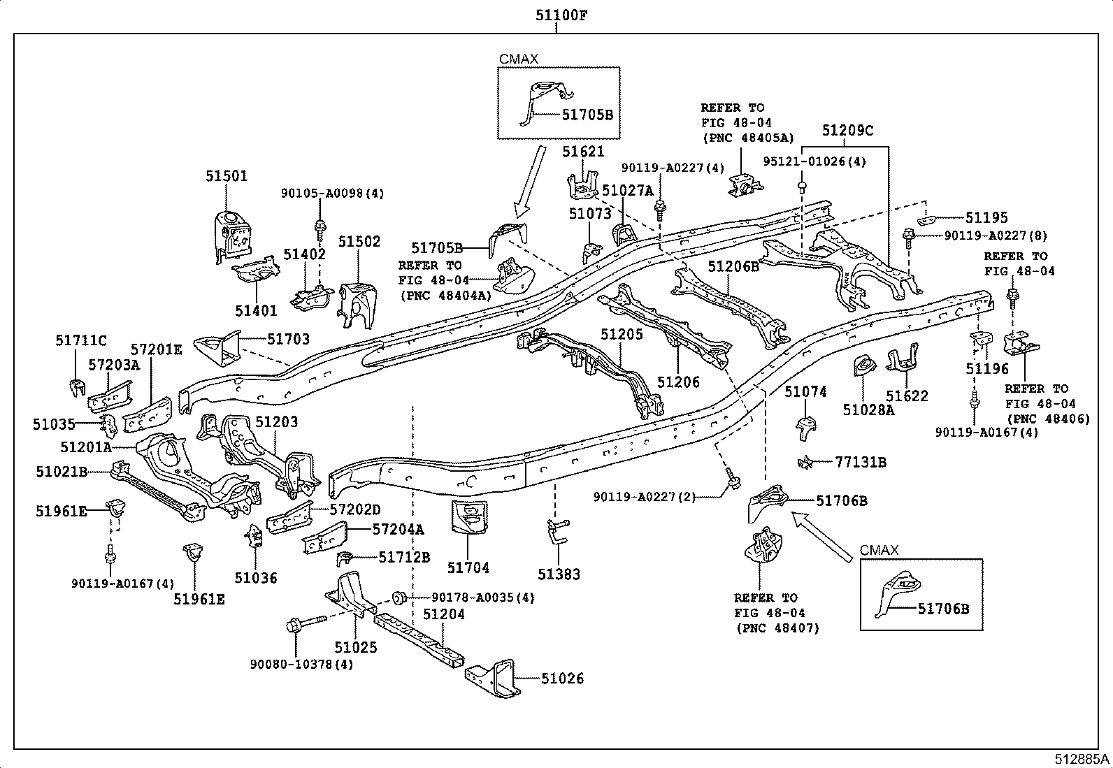Thumbnail 7 for 51036-0C040