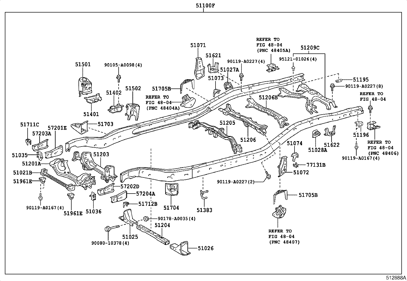 Thumbnail 11 for 51036-0C040