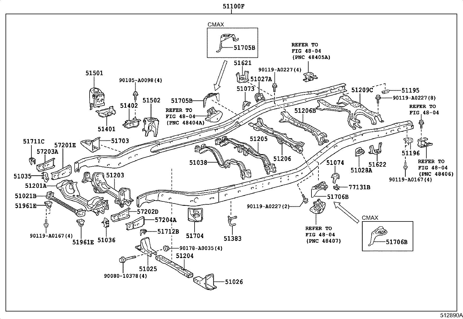 Thumbnail 13 for 51036-0C040