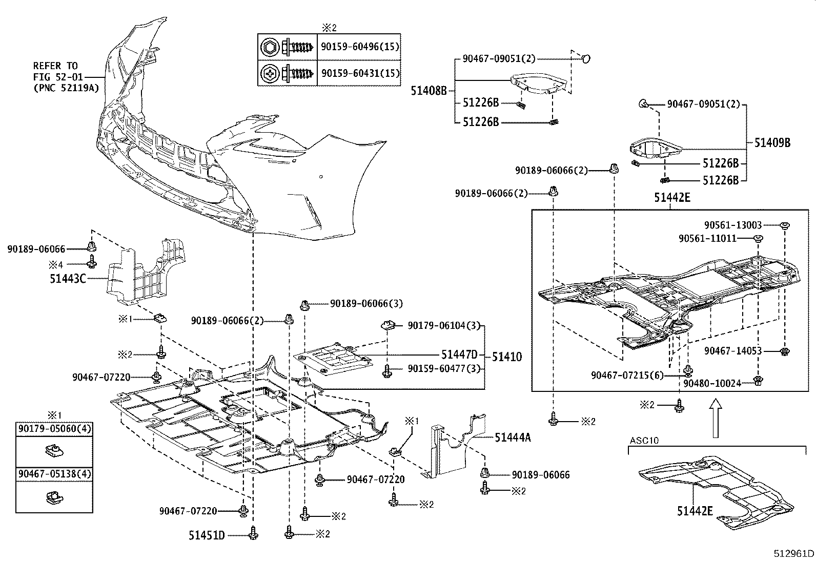 51210-30020 CROSSMEMBER ASSY, FRAME, NO.1 product image
