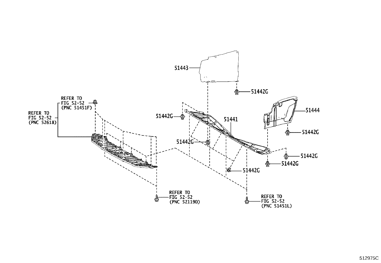 51410-42110 COVER, ENGINE UNDER, NO.1 product image