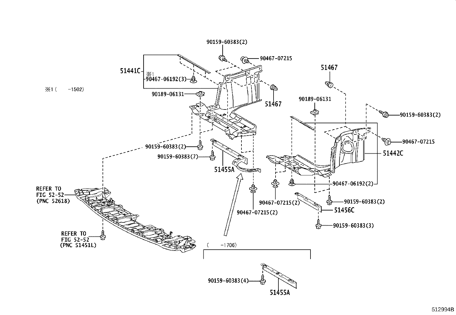 53609-WY010 BRACE, FRONT SUSPENSION, LOWER CENTER product image