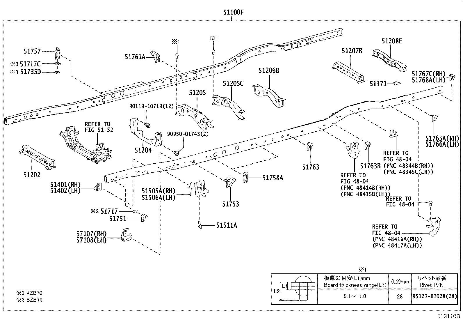 51001-36B31 FRAME SUB-ASSY product image