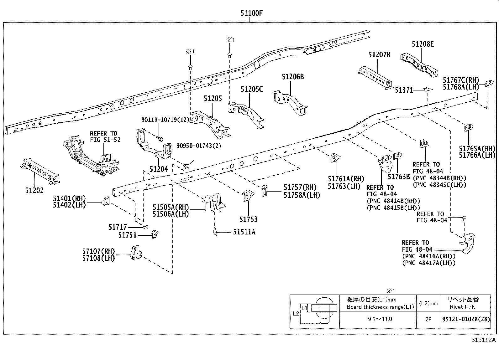 51001-36B31 FRAME SUB-ASSY product image