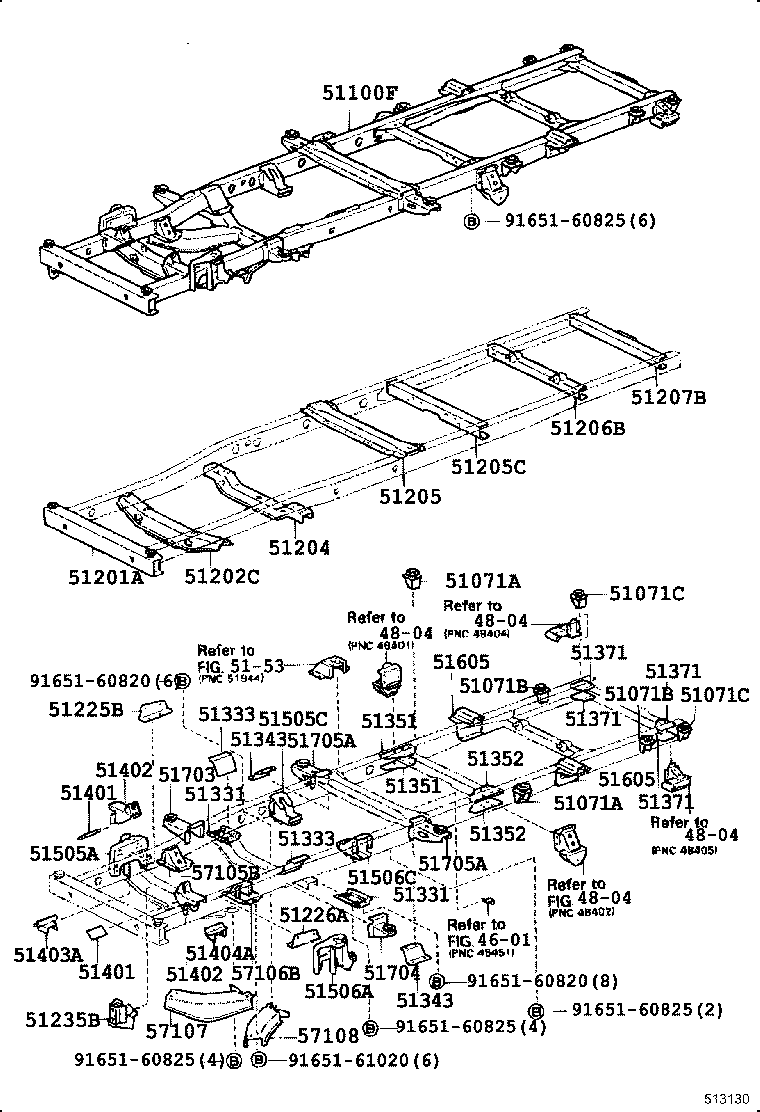 51401-27080 BRACKET SUB-ASSY, ENGINE FRONT MOUNTING, RH product image