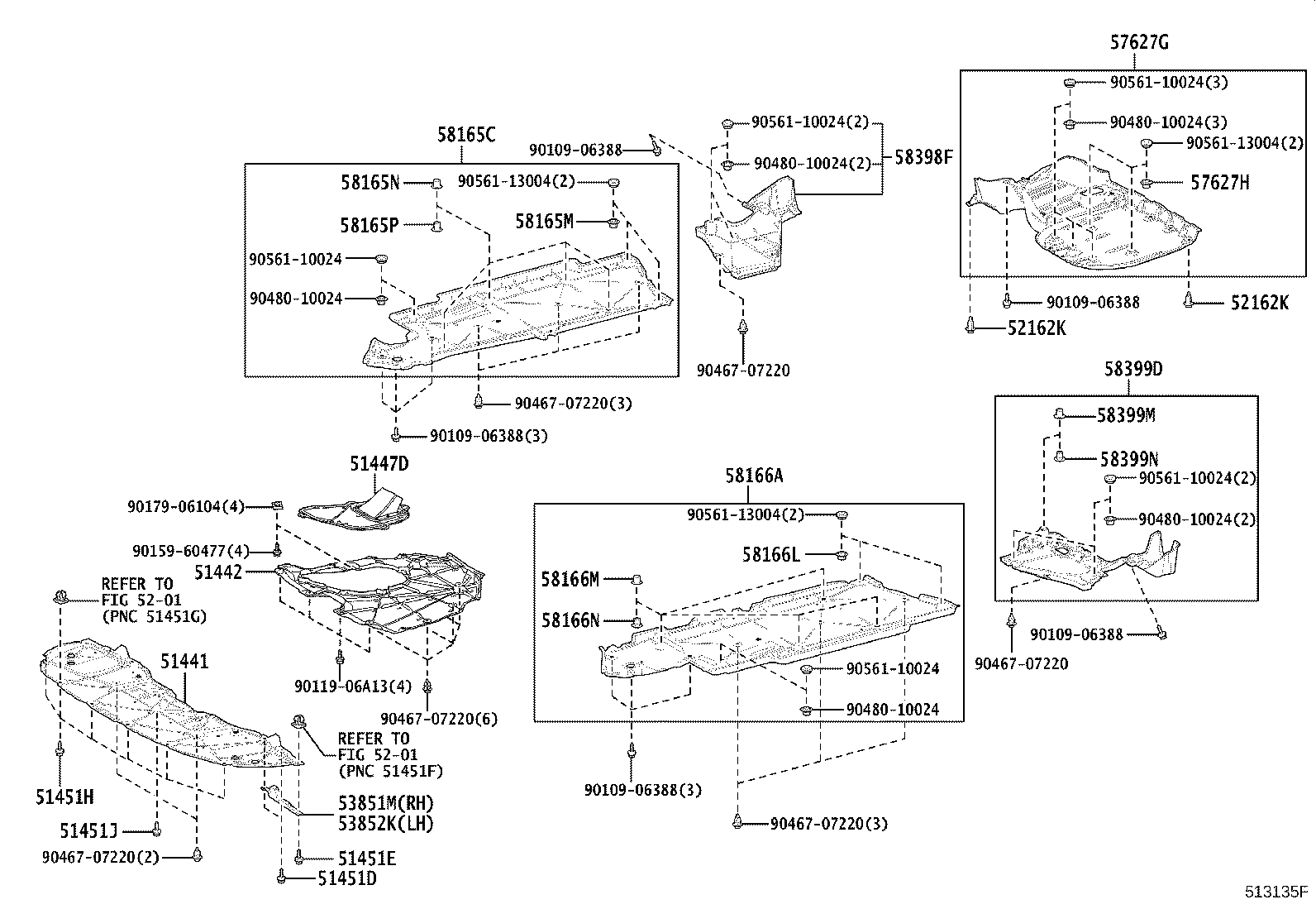 51206-33140 MEMBER SUB-ASSY, REAR SUSPENSION product image