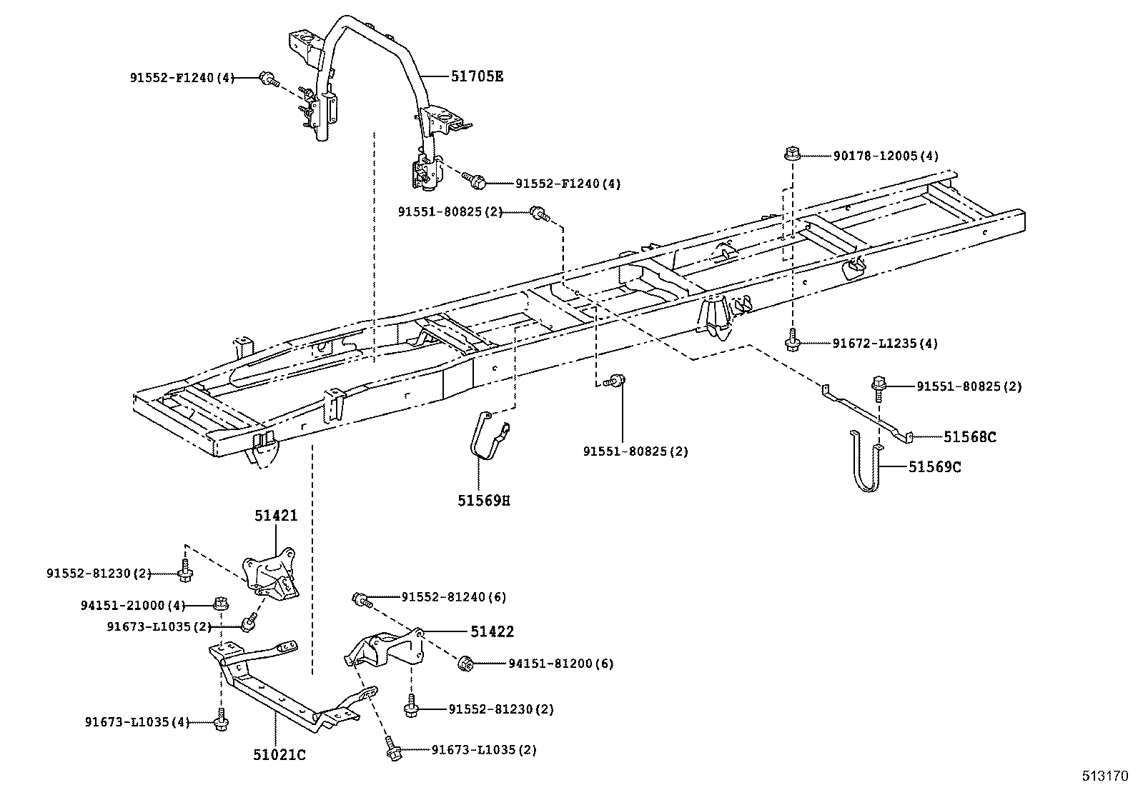 51002-3VB60 FRAME SUB-ASSY product image