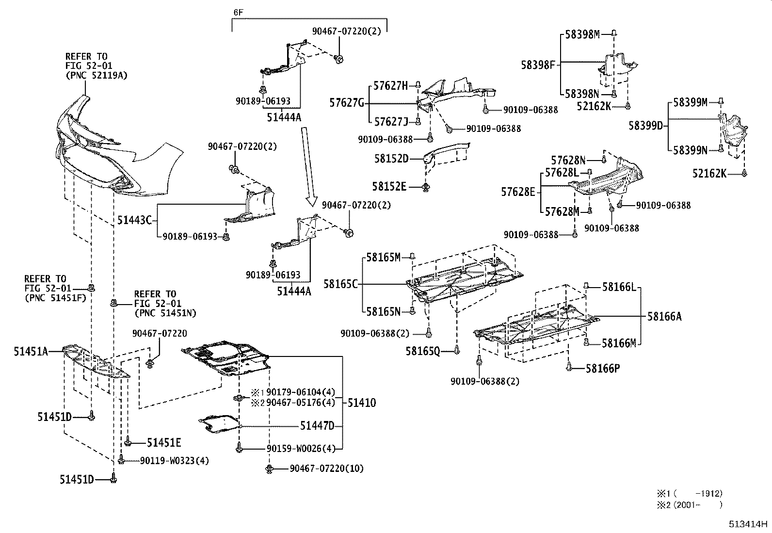 51107-02110 REINFORCEMENT SUB-ASSY, SIDE RAIL, REAR RH product image