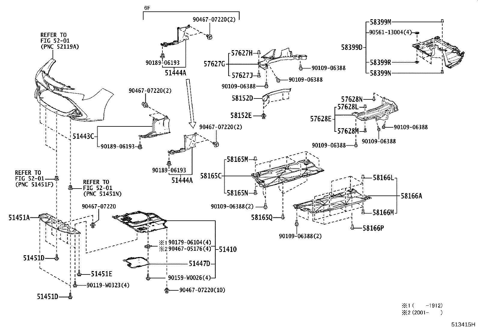 51107-02110 REINFORCEMENT SUB-ASSY, SIDE RAIL, REAR RH product image
