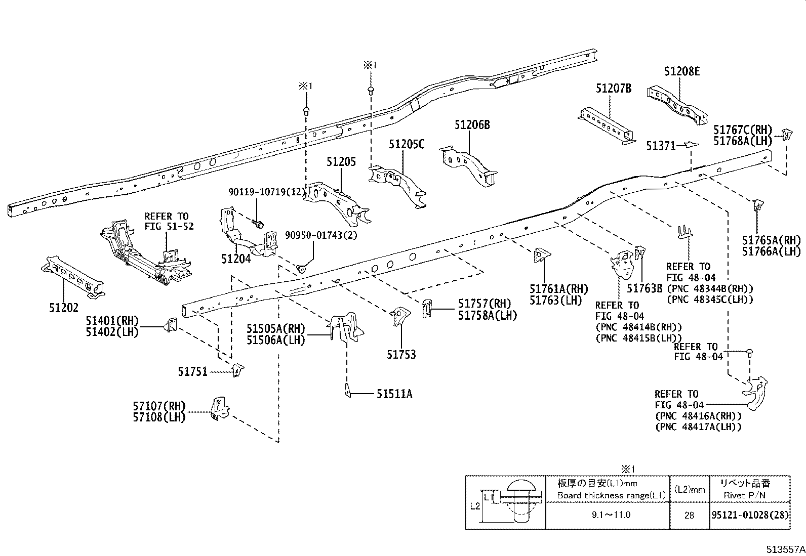 51001-V4060 FRAME SUB-ASSY product image