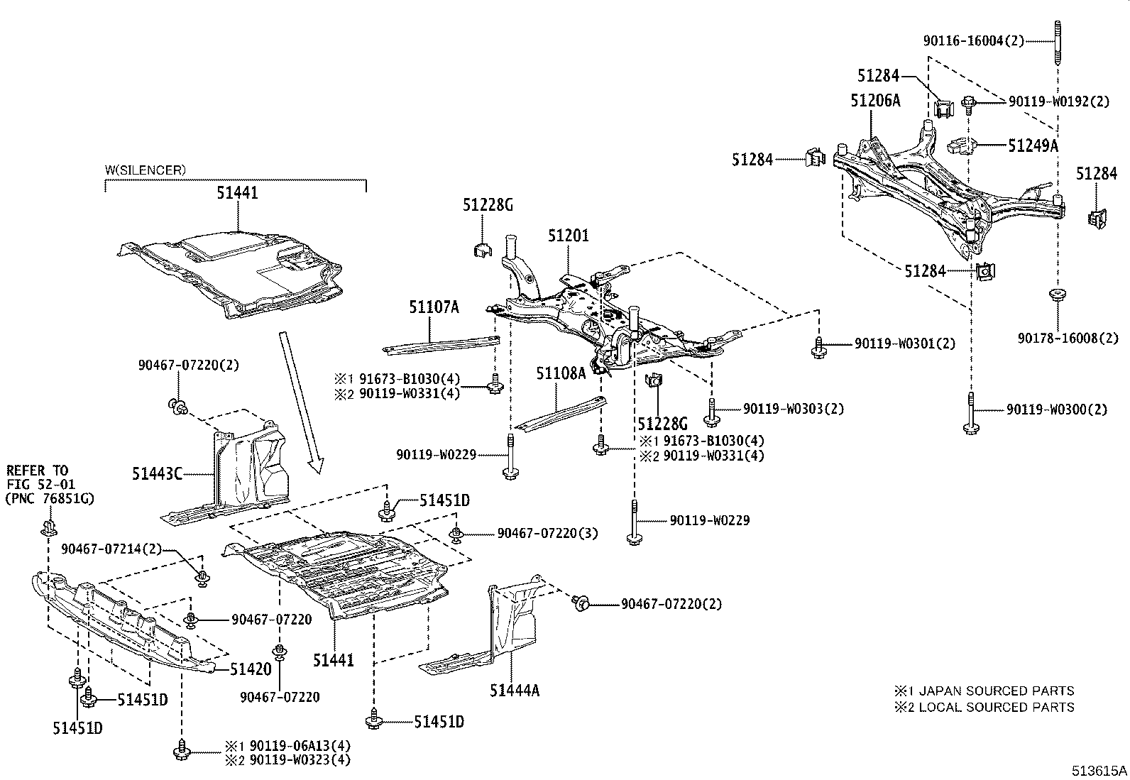 51410-F4020 COVER, ENGINE UNDER, NO.1 product image