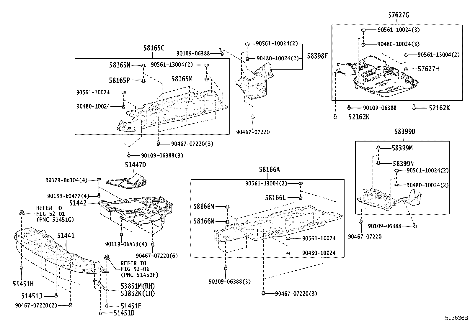 51206-33140 MEMBER SUB-ASSY, REAR SUSPENSION product image