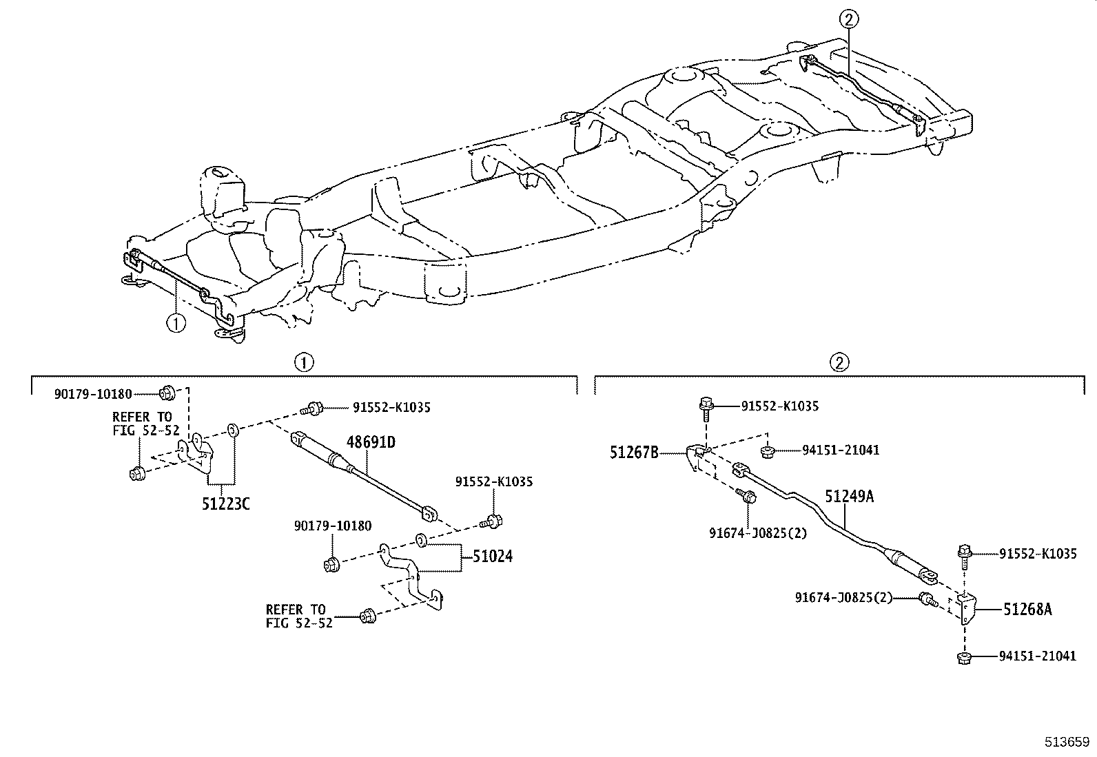 51001-60F60 FRAME SUB-ASSY product image
