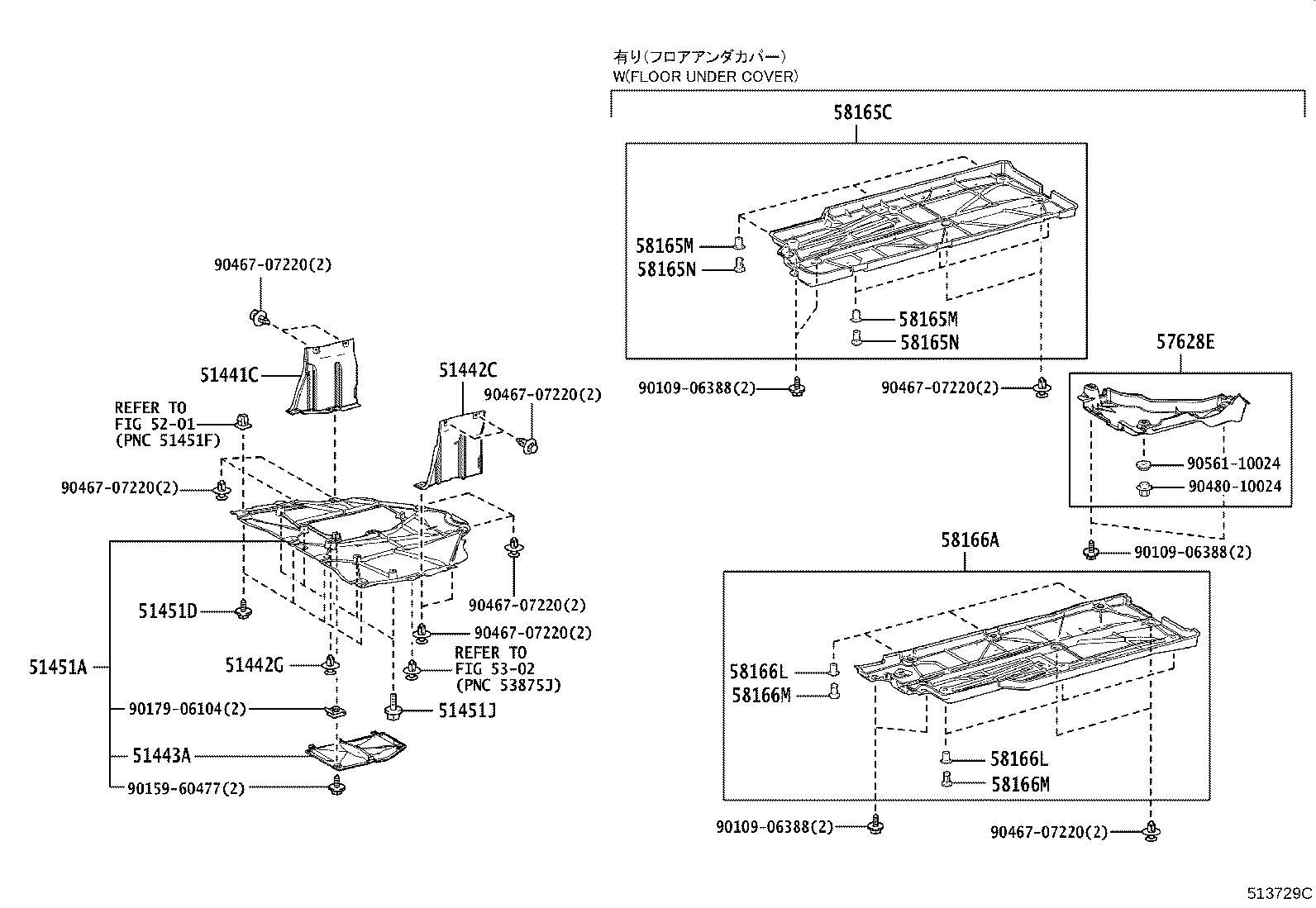 51206-K0010 MEMBER SUB-ASSY, REAR SUSPENSION product image