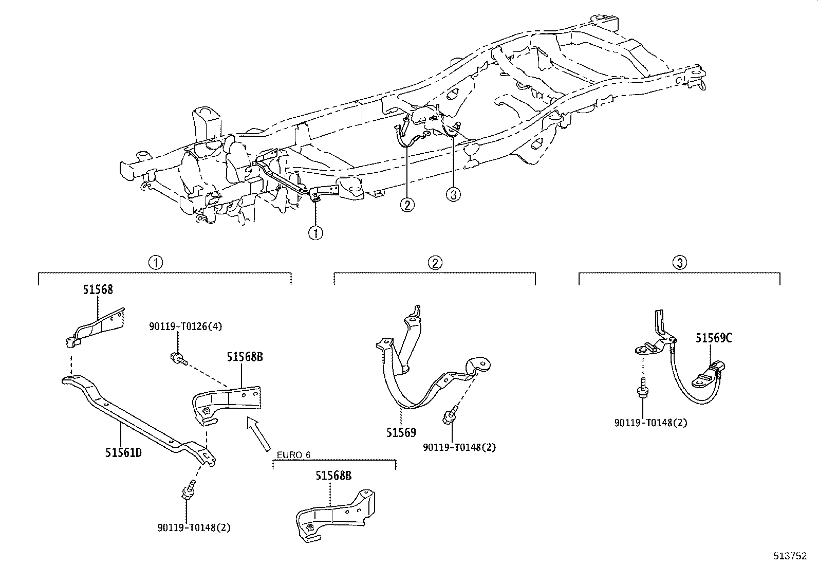 51001-KK702 FRAME SUB-ASSY product image