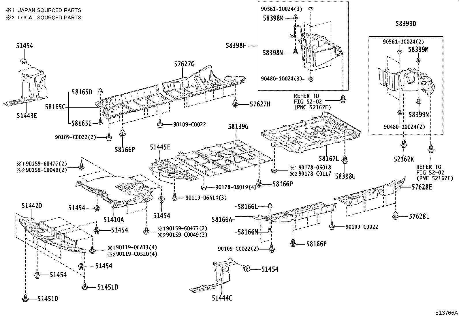 51201-F4051 CROSSMEMBER SUB-ASSY, FRONT SUSPENSION product image