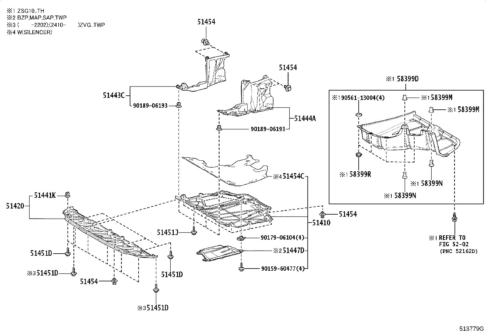 51228-0A010 PLATE, FRONT SUSPENSION MEMBER DUMPER product image