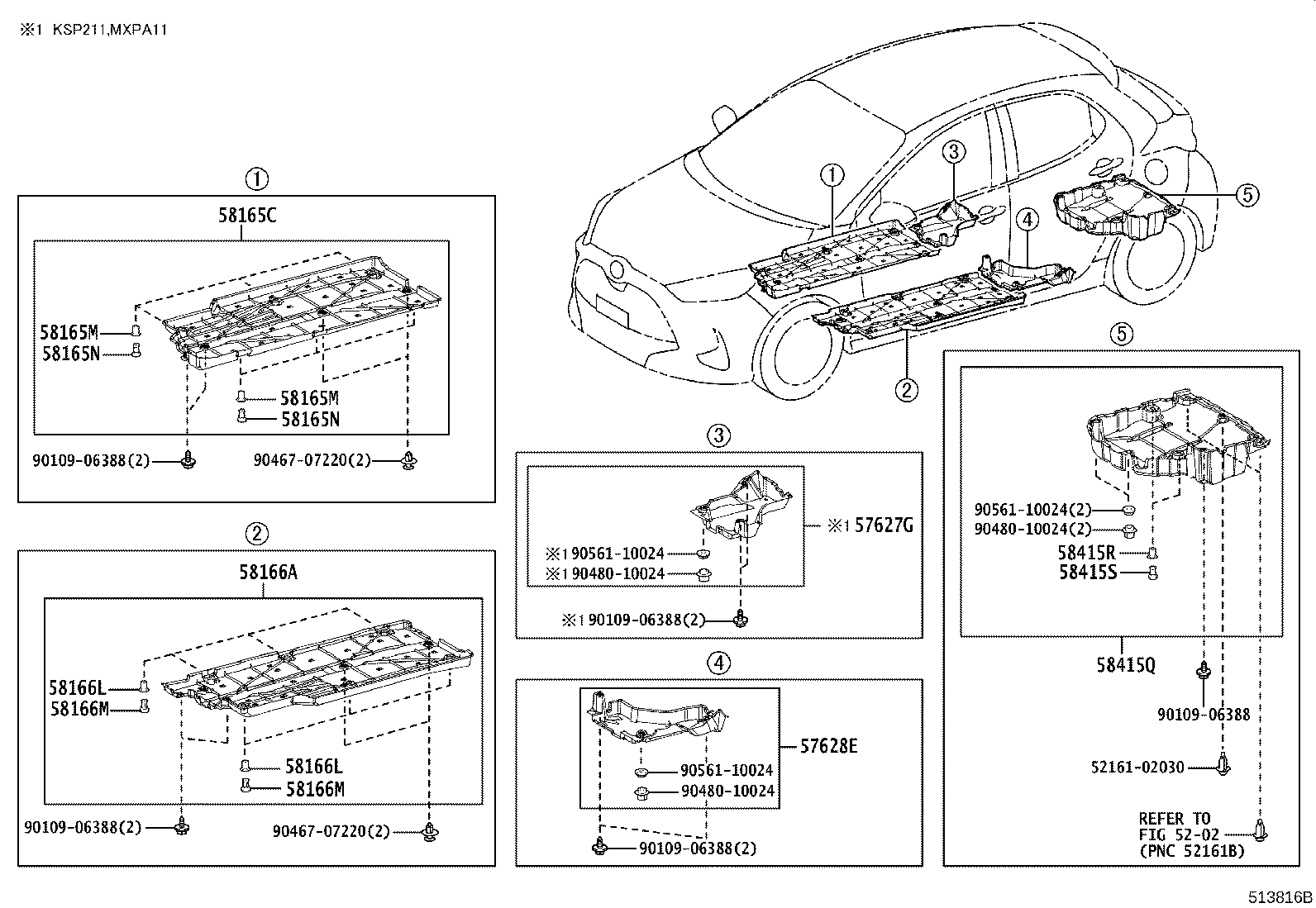 51201-K0010 CROSSMEMBER SUB-ASSY, FRONT SUSPENSION product image