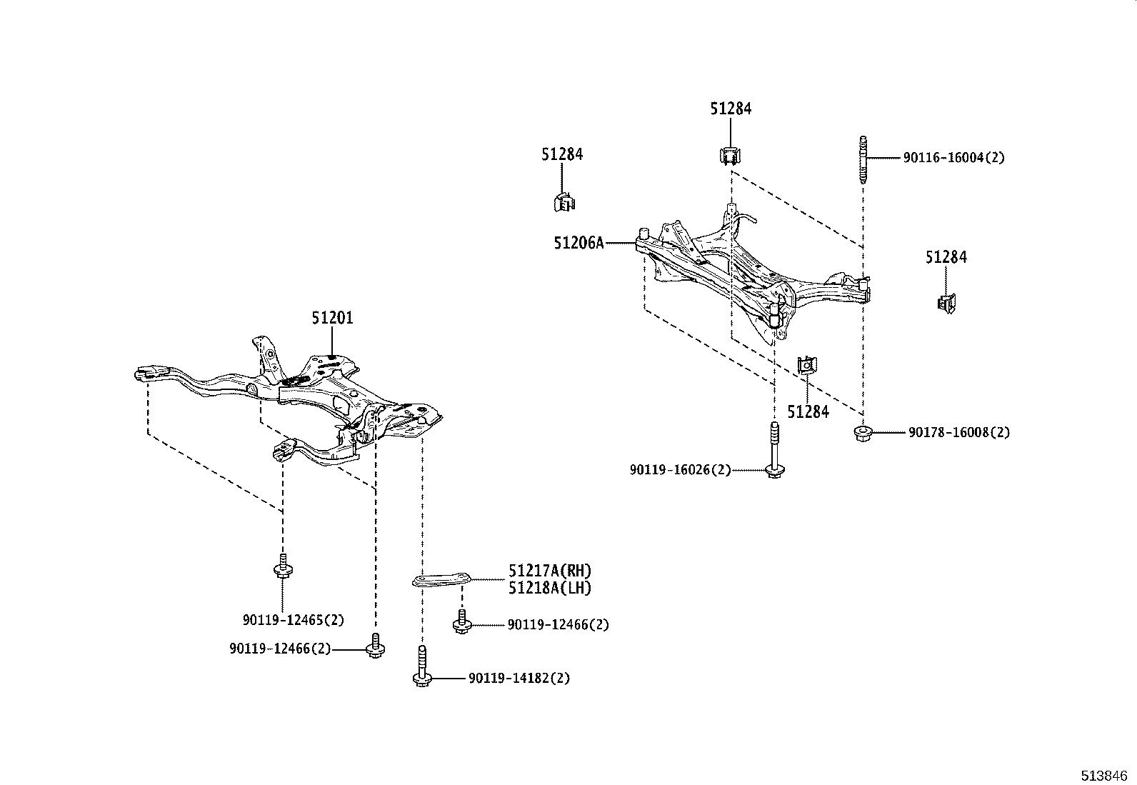 51410-52160 COVER ASSY, ENGINE UNDER, NO.1 product image