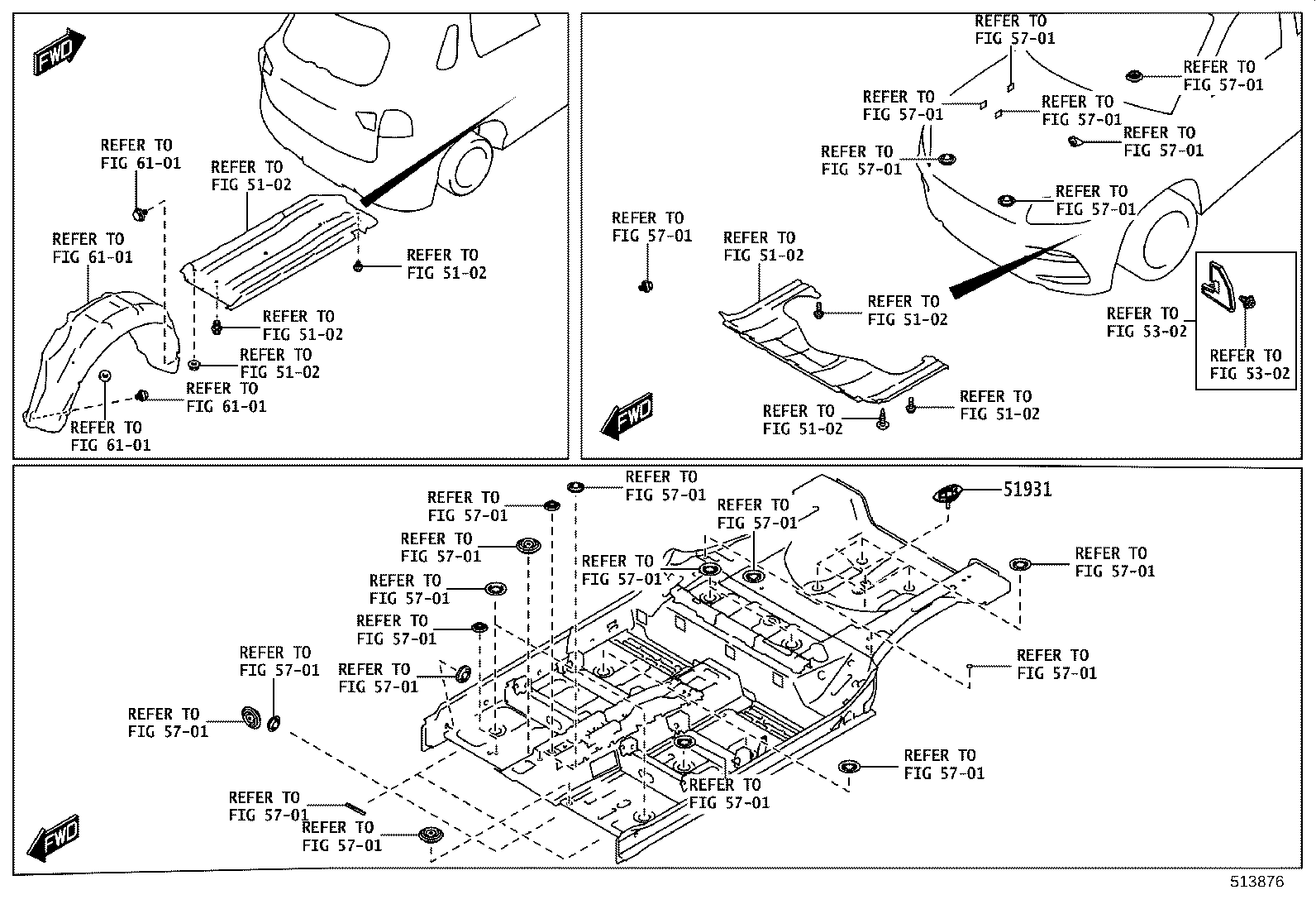 51931-WC003 CARRIER, SPARE WHEEL, NO.1 product image