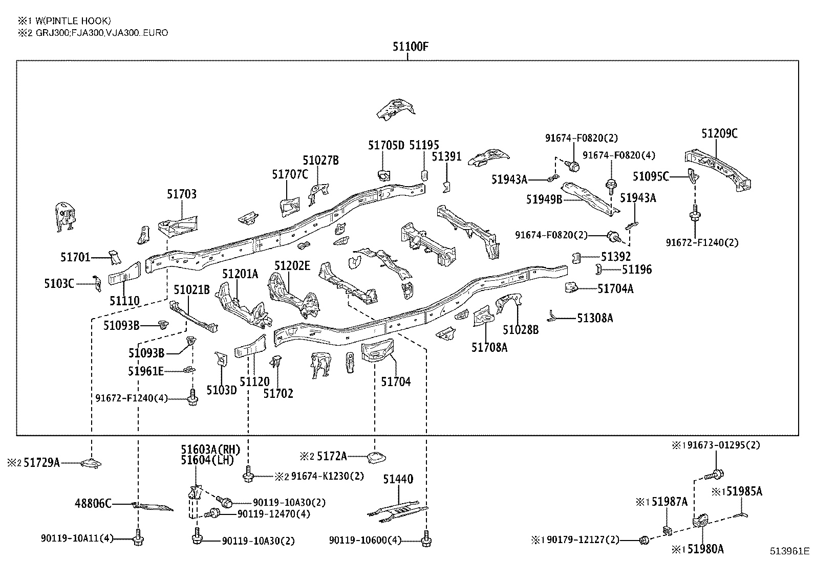 51001-6AL50 FRAME SUB-ASSY product image