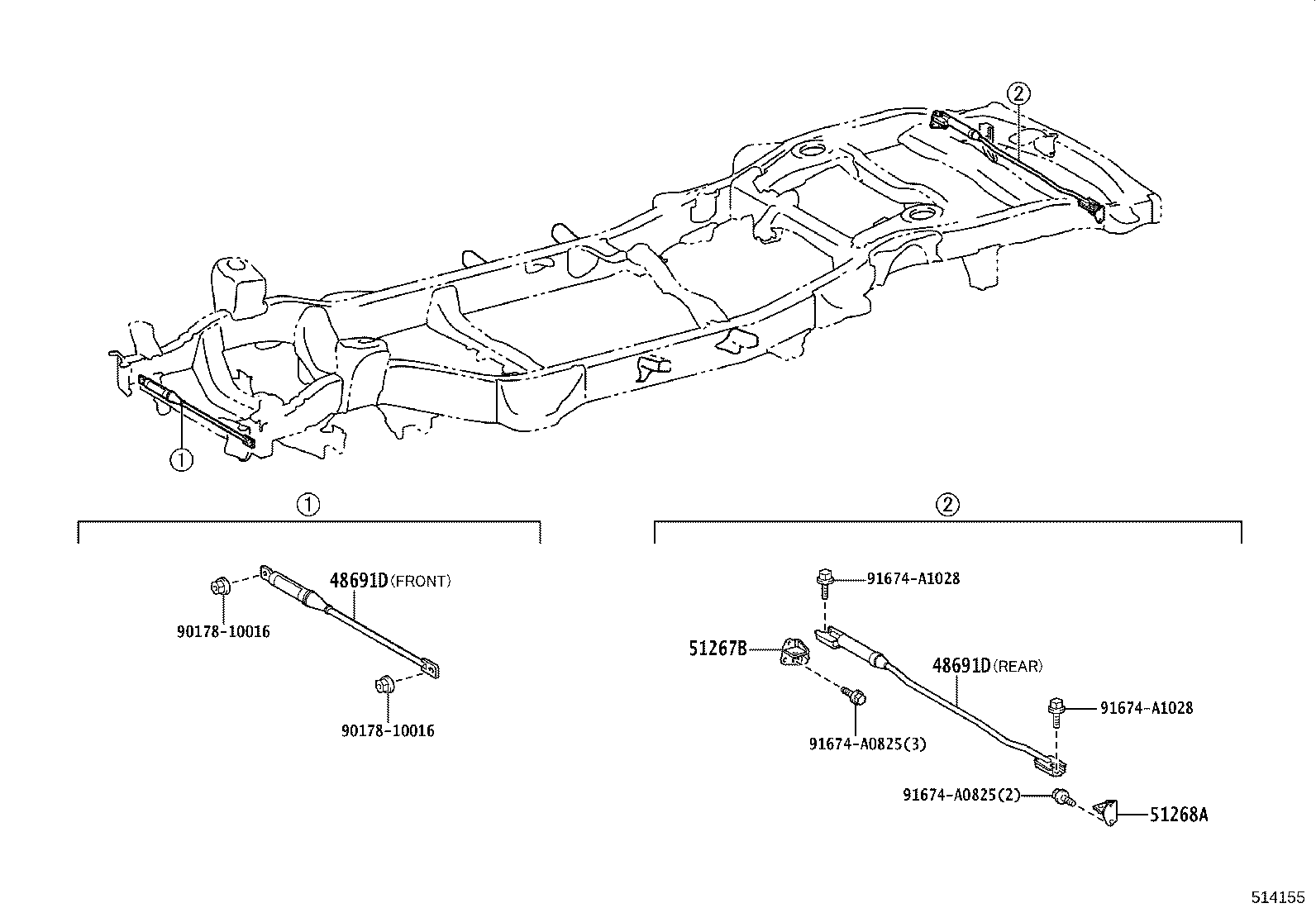 51001-6AV80 FRAME SUB-ASSY product image