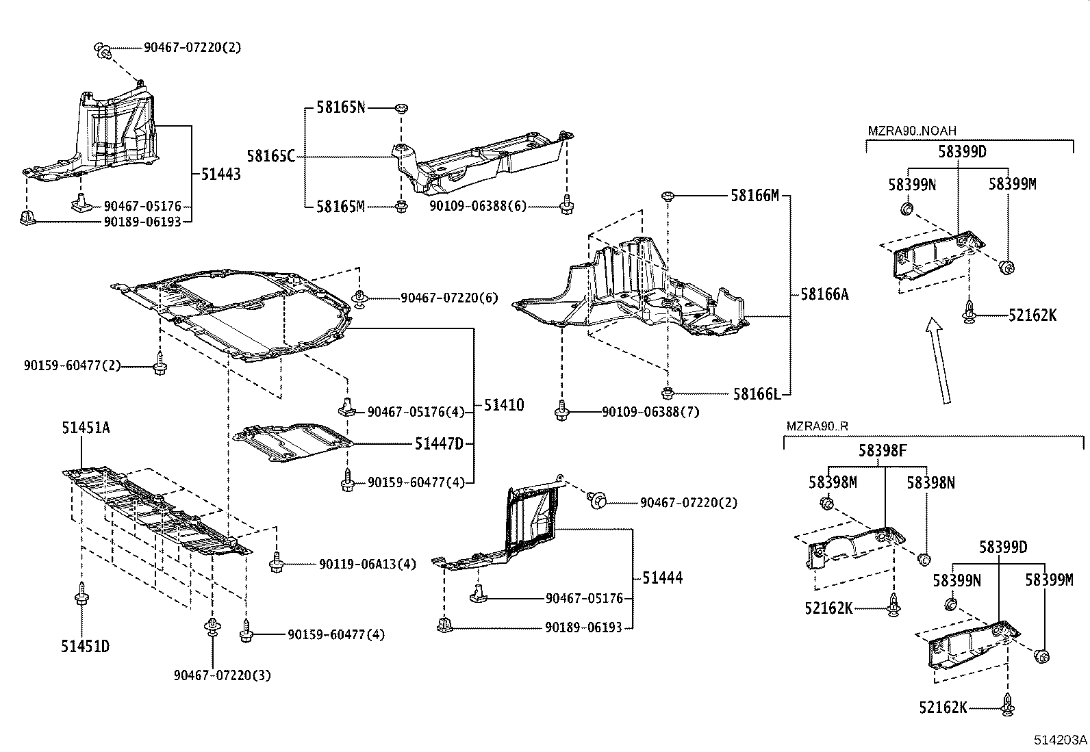 51201-V1010 CROSSMEMBER SUB-ASSY, FRONT SUSPENSION product image