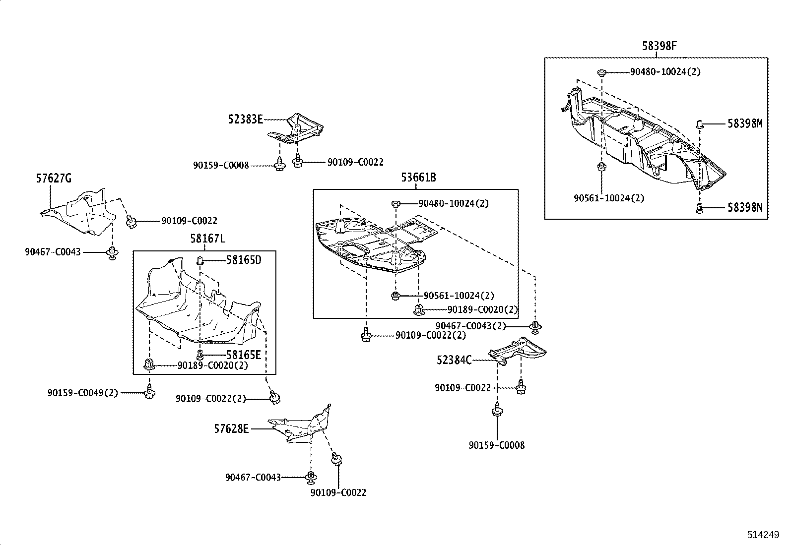 53228-0R030 Toyota Reference Part product image