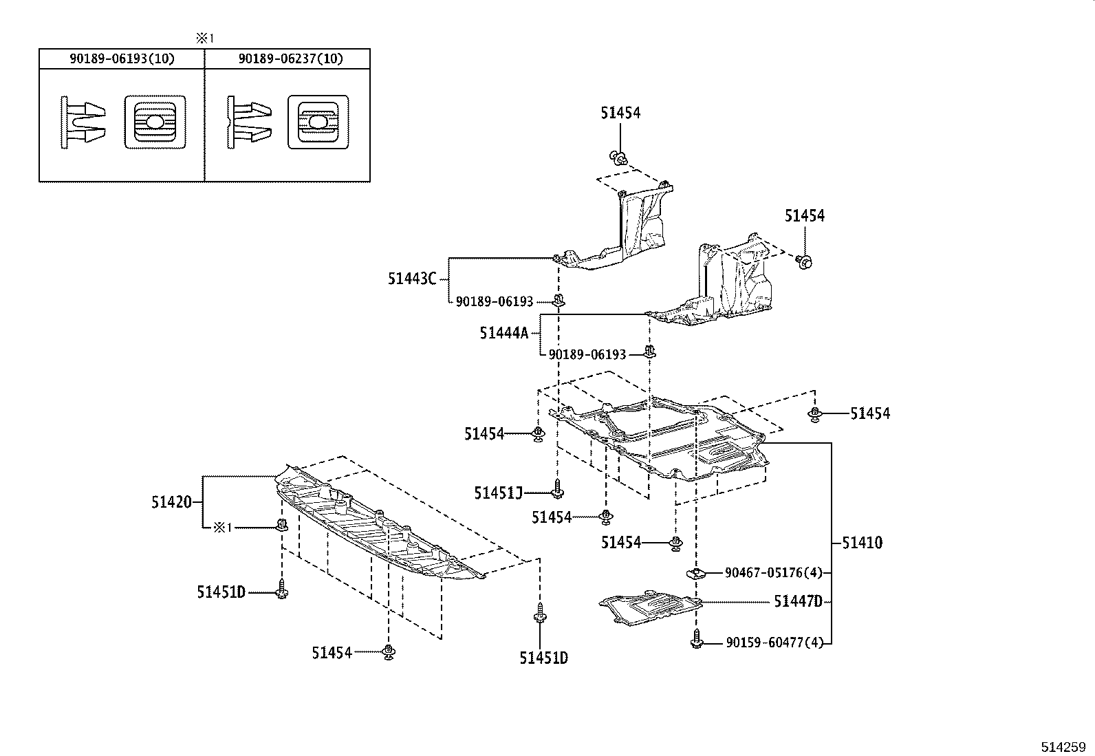 51206-16040 MEMBER SUB-ASSY, REAR SUSPENSION product image
