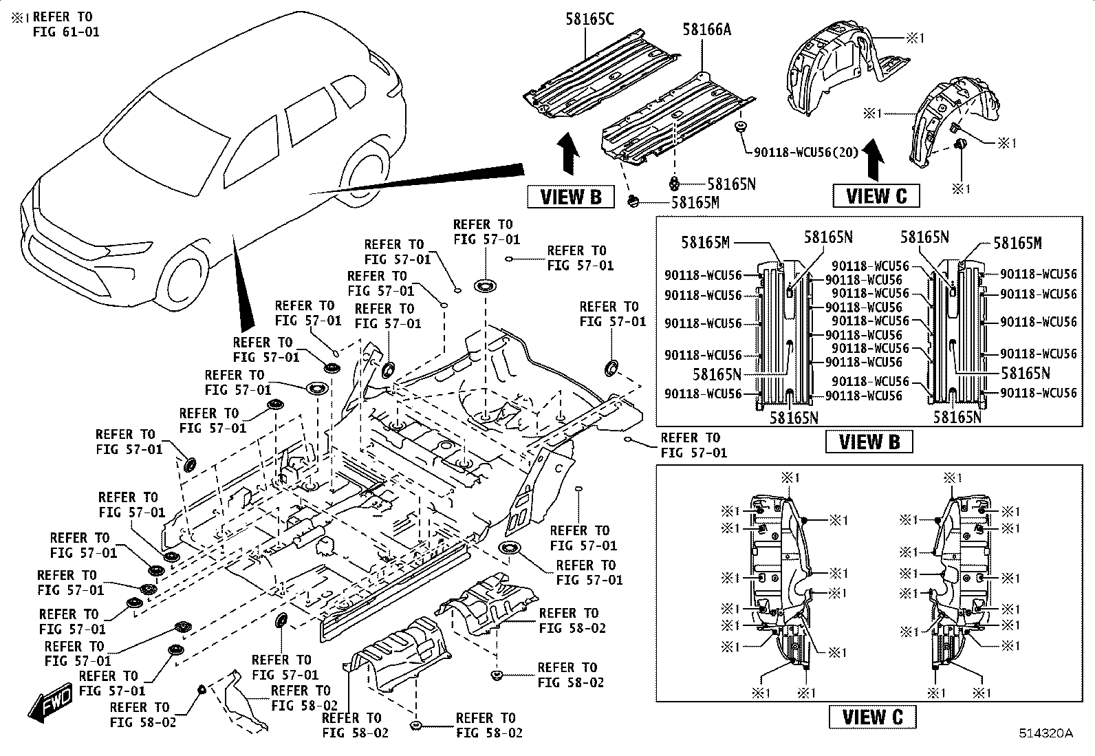 51201-WC005 CROSSMEMBER SUB-ASSY, FRAME, FRONT product image