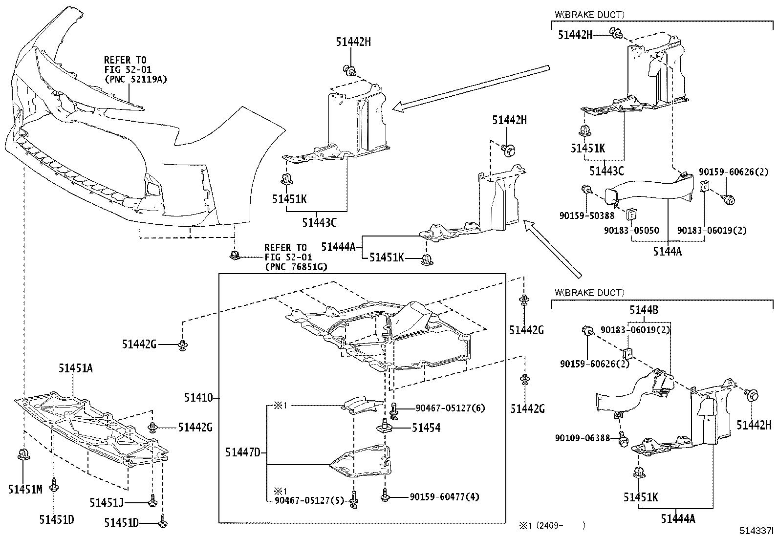 51108-12030 REINFORCEMENT SUB-ASSY, SIDE RAIL, REAR LH product image
