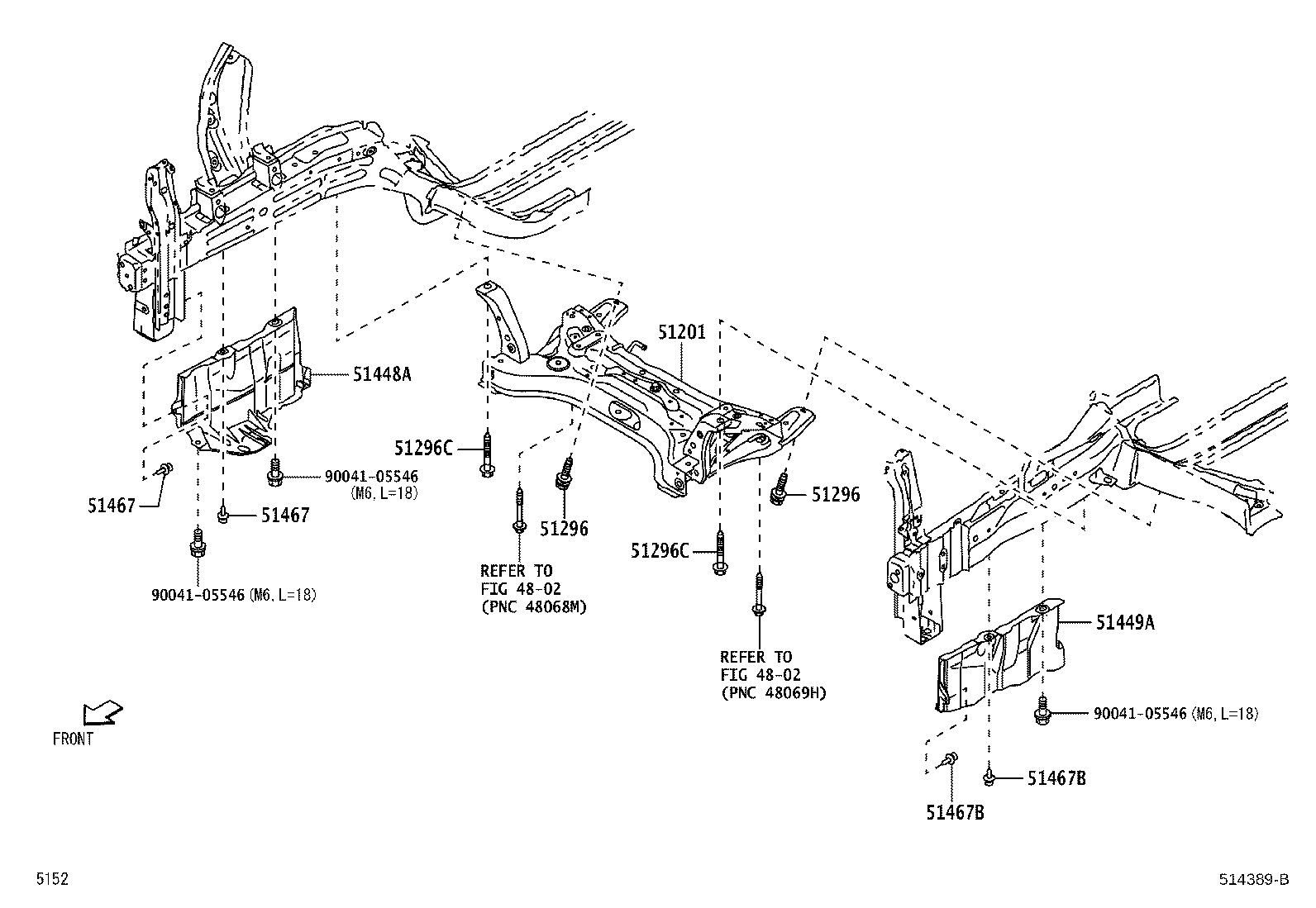 Toyota 51454-BZ050 COVER, ENGINE UNDER, LH
