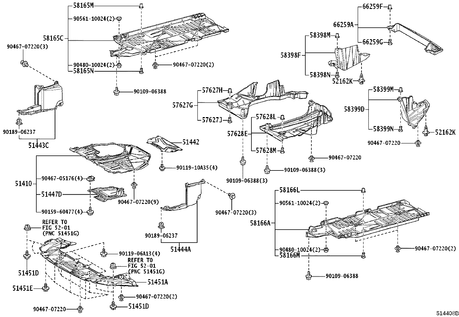 51206-47041 MEMBER SUB-ASSY, REAR SUSPENSION product image