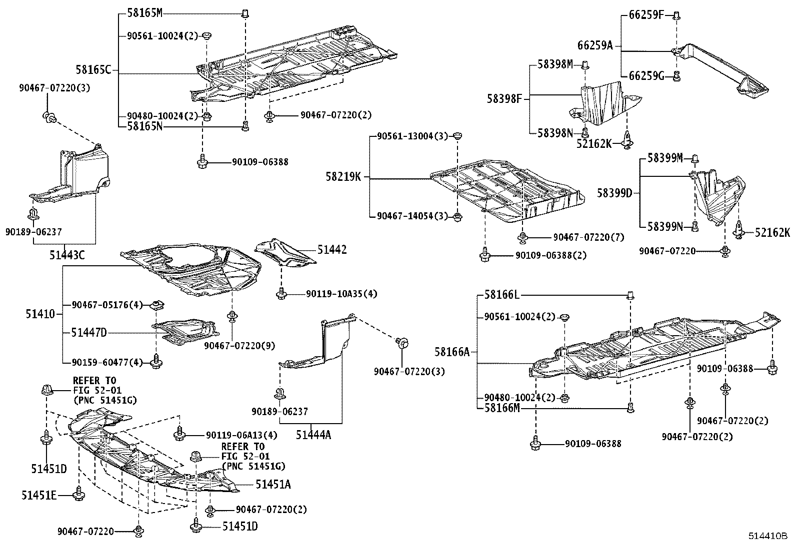 51206-47041 MEMBER SUB-ASSY, REAR SUSPENSION product image