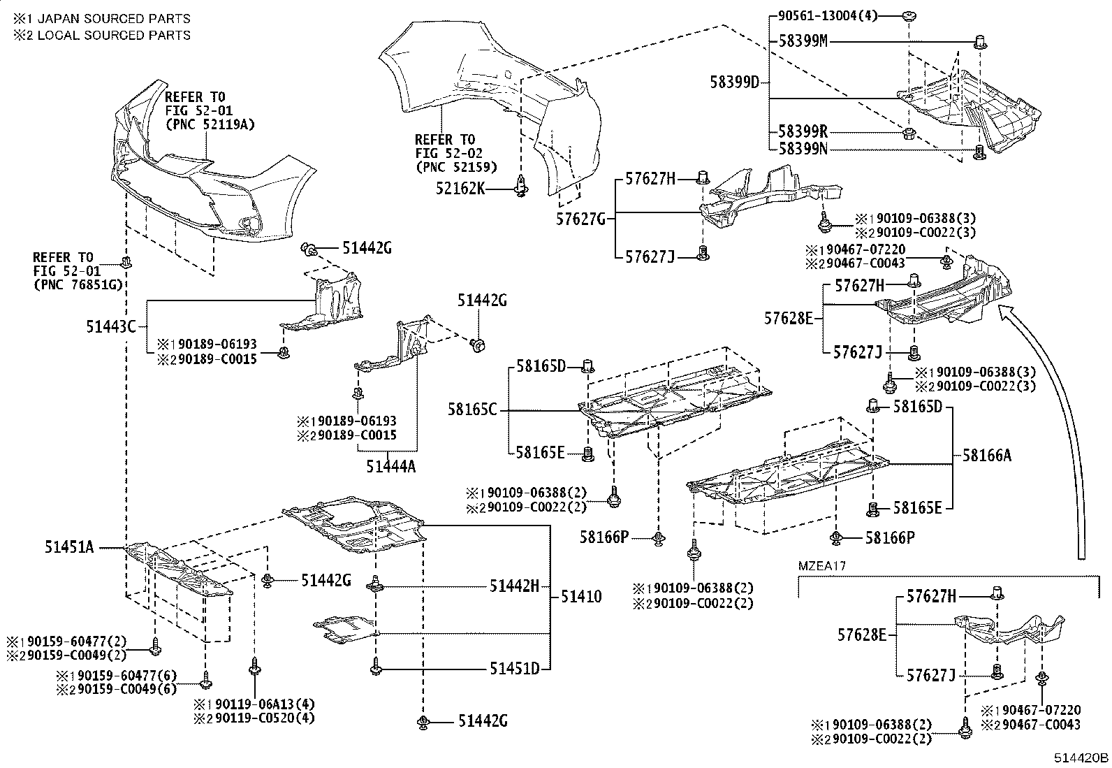 51201-02312 CROSSMEMBER SUB-ASSY, FRAME, FRONT product image