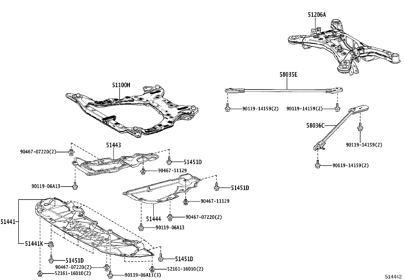 51408-V2030 COVER, FRONT FLOOR, RH product image