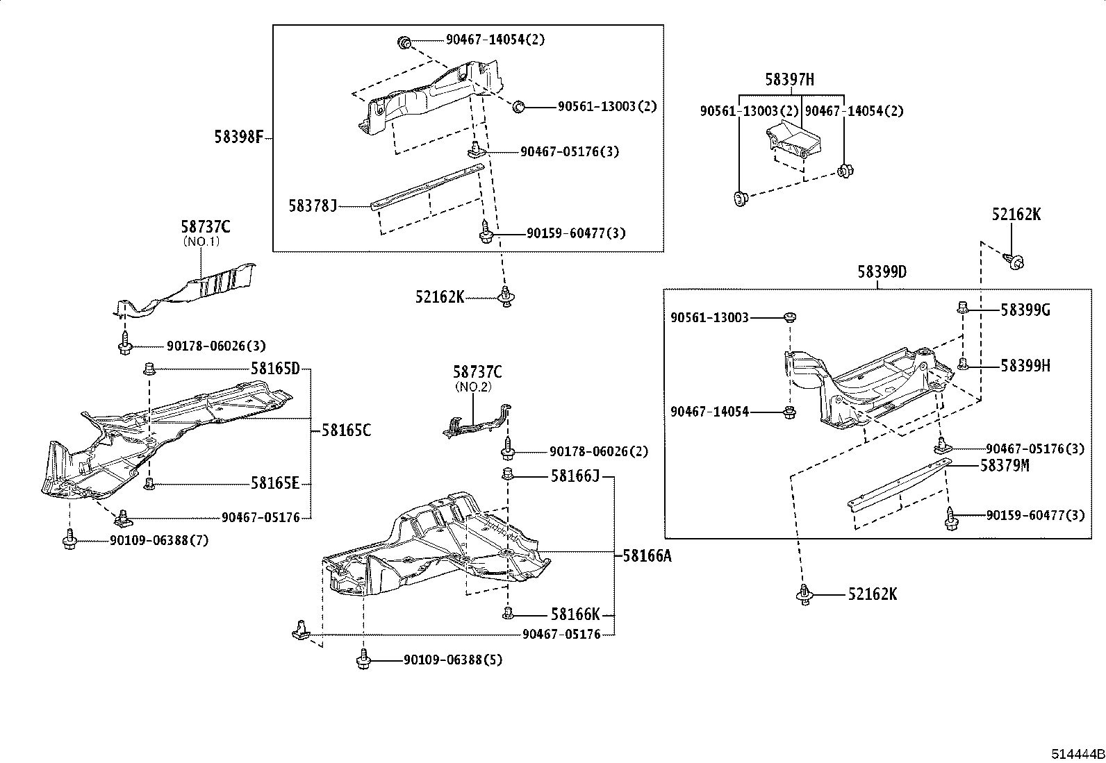 51408-V2030 COVER, FRONT FLOOR, RH product image