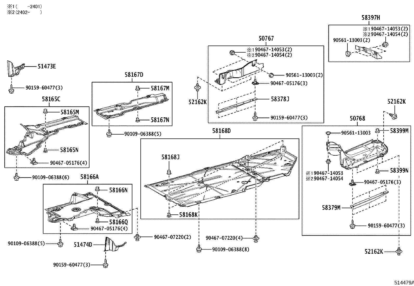 51206-V2040 MEMBER SUB-ASSY, REAR SUSPENSION product image